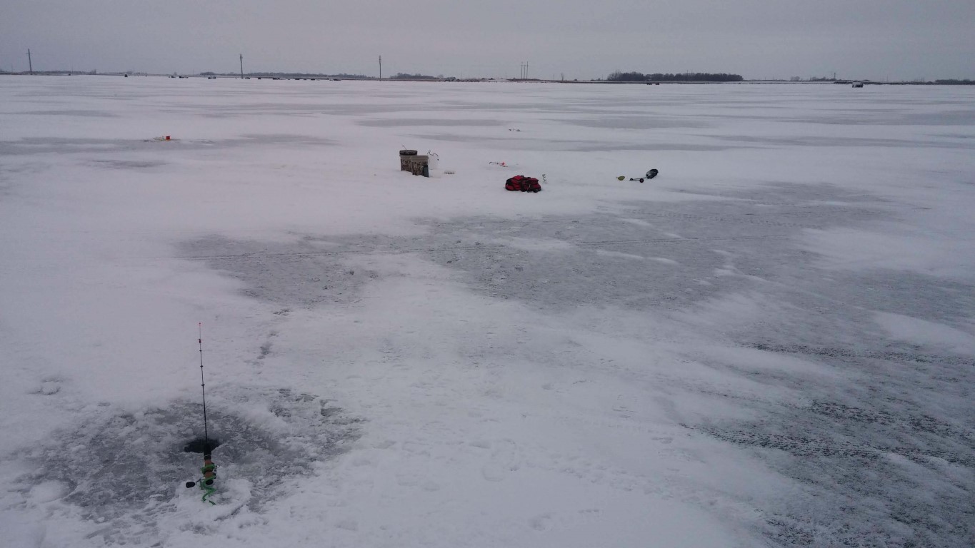 Devils Lake North Dakota Ice Fishing Trip